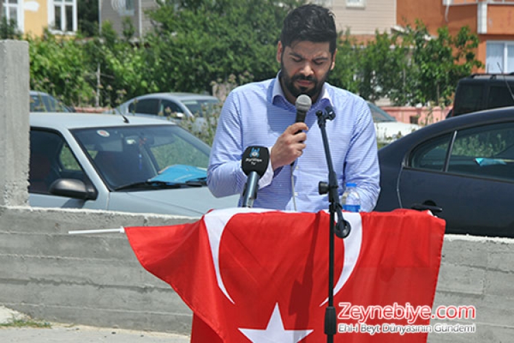 Şehitler Şahı Hz. Hüseyin (a.s) ve onun vefalı kardeşi Hz. Abbas (a.s)?ın viladetleri Tekirdağ Yeniçiftlik Hz Abbas Cami?nde kutlandı.