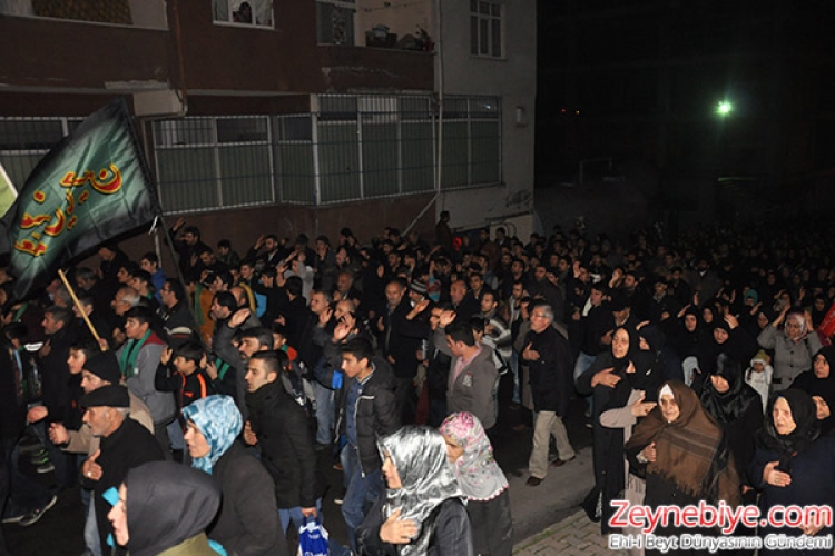 ZHGM tarafından düzenlenen Temsili Erbain Yürüyüşü'nden kareler...