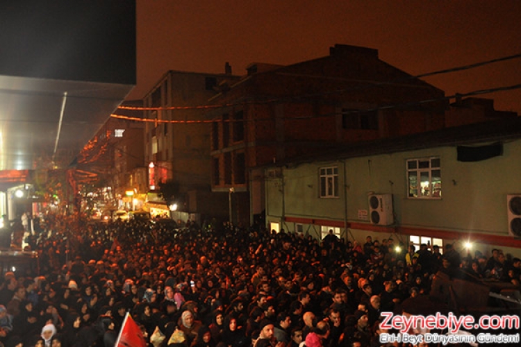 ZHGM tarafından düzenlenen Temsili Erbain Yürüyüşü'nden kareler...