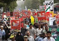 İran?da Kudüs Günü Milyonları Harekete Geçirdi (Foto)