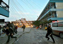 İşte İsrail'in Kullandığı Beyaz Fosfor Bombası (Foto)