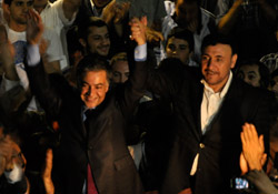 Halkalı'da Seçim Kutlamaları (Foto)