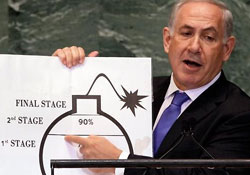 Utanmaz Netanyahu BM'de Konuştu