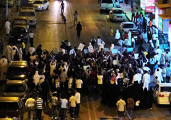 Suudi, Protestocuya İdam İstedi