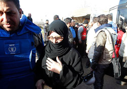 Humus'ta Siviller Tahliye Edilmeye Başlandı