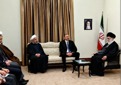 İlham Aliyev, İran'da