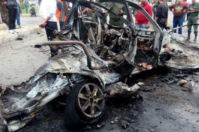 Şam'da Teröristlerin Saldırısında İki Sivil Hayatını Kaybetti