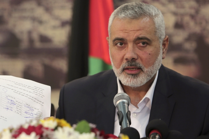 Heniyye Liderliğindeki Hamas Heyeti Mısır'a Gitti