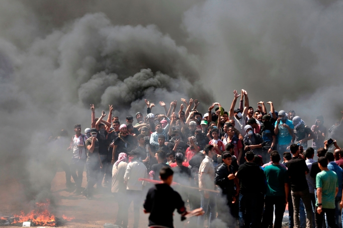Siyonist İsrail Filistinlilere Saldırdı/Gazze'den Son Dakika Gelişmeleri