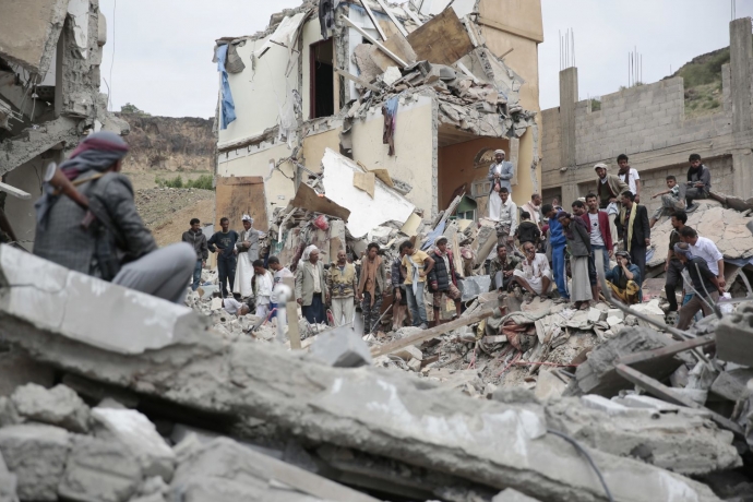 Suud Uçakları Yemen'de Sivilleri Vurdu