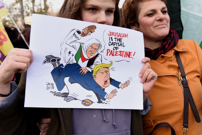 Berlin'de Netanyahu Protesto Edildi