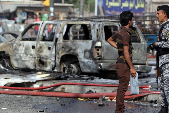 Bağdat'ta Patlamada 100 Ölü ve Yaralı
