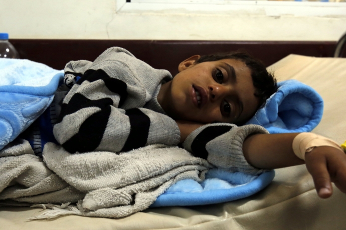 İşgalci Suud Rejimi Yemen'de Hastaneyi Vurdu