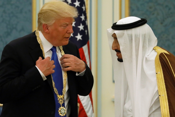Trump'tan Suudi'ye: Bizimle Güvendesiniz
