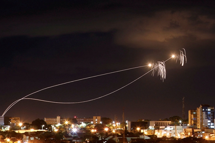 İsrail Ordusu: Roket Saldırısına Cevap Olarak İsrail Jetleri Gazze Hedeflerini Vurdu 