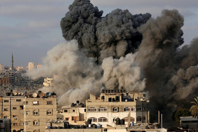 İsrail'den Gazze Şeridi'ne Hava Saldırısı