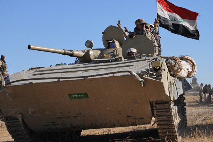 Irak Ordusu, Suriye'deki IŞİD Hedeflerini Vurdu 