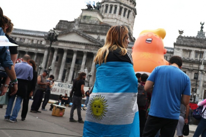 Arjantin'de Göstericiler, G20 Harcamalarını Protesto Etti 