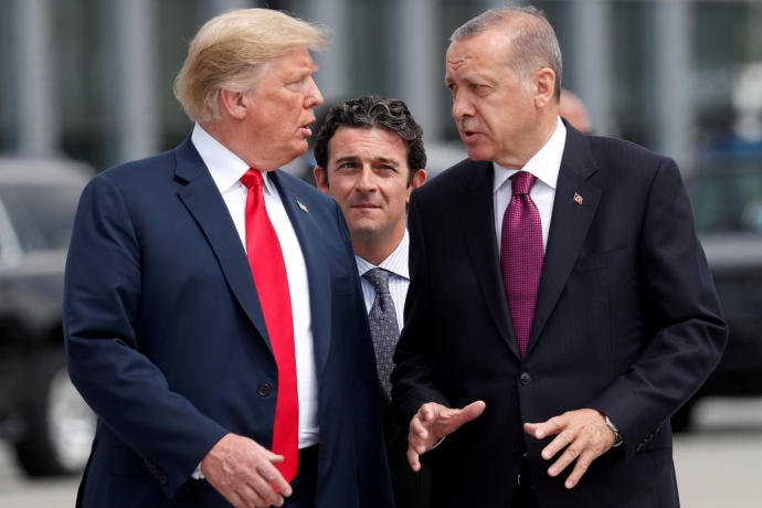 Erdoğan G20 Zirvesi'nde Trump'la Görüştü