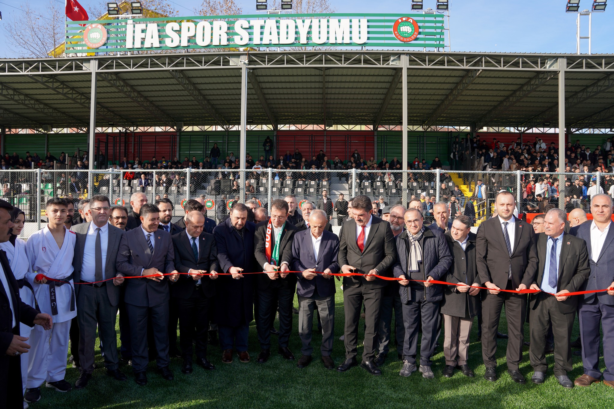 İFA Spor Kulübü Stat Açılışı Yapıldı