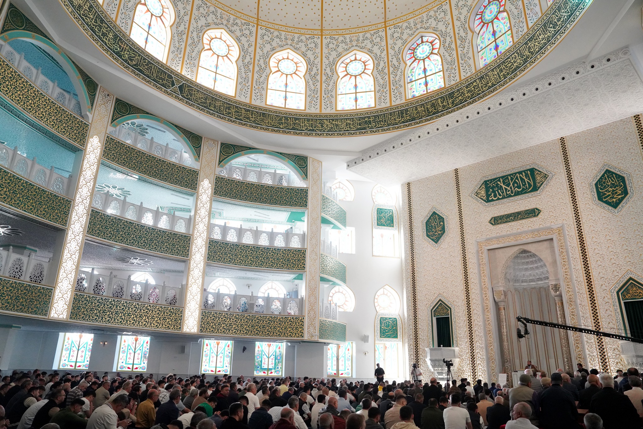 Zeynebiye Camii Külliyesi Kurban Bayramı Namazında Doldu Taştı