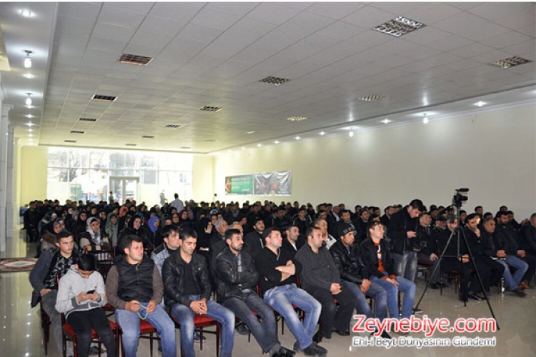 Gürcistan Ehlibeyt Cemiyeti, Hz. Fatıma (s.a) şehadeti münasebetiyle düzenlediği programa CABİR adına,  Ataşehir İmam Hüseyin Cami İmamı Araştırmacı-Yazar Mehdi Aksu da konuşmacı olarak katıldı.