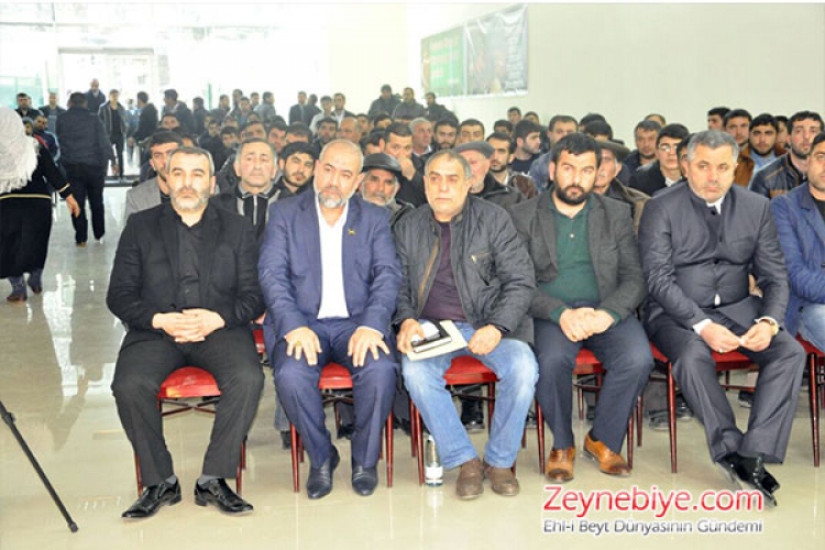 Gürcistan Ehlibeyt Cemiyeti, Hz. Fatıma (s.a) şehadeti münasebetiyle düzenlediği programa CABİR adına,  Ataşehir İmam Hüseyin Cami İmamı Araştırmacı-Yazar Mehdi Aksu da konuşmacı olarak katıldı.