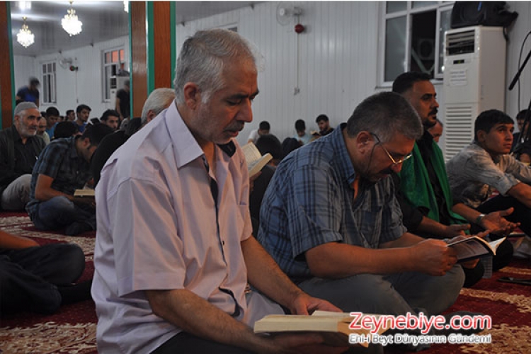 Muhtemel Kadir Gecelerinde Zeynebiye Camii'ne akın eden Ehlibeyt dostları camiye sığmadı. Hz. Ali (as)'ın şehadeti dolayısıyla okunan mersiye ve sinezenlerle, sabah namazına dek süren manevi atmosfere bürünürek geceyi ihya ettiler.