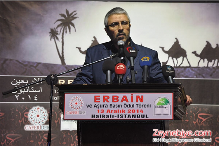 Hz. Peygamberimizin torunu Hz. İmam Hüseyin ve 71 yareni, Kerbela Çölünde şehit edilişlerinin 40. gününde törenlerle anıldı.