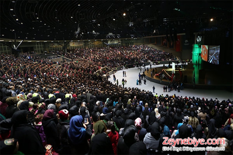 Hz. Peygamberimizin torunu Hz. İmam Hüseyin ve 71 yareni, Kerbela Çölünde şehit edilişlerinin 40. gününde törenlerle anıldı.