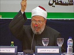 Dünya İslam Alimleri Birliği Başkanı Şeyh Yusuf Kardavi' den İran' a Destek
