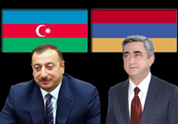 Azeri ve Ermeni Liderlerin Zirvesi Başladı