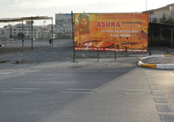 Aşura Meydanı'nda Hazırlıklar (Foto)