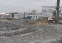 Aşura Meydanı'nda Çalışmalar Başladı (Foto)