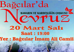 Bağcılar'da Nevruz : 20 Mart Salı