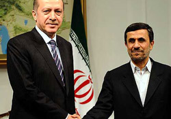 Erdoğan-Ahmedinejad Görüşmesi Başladı