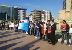 Hazara Soykırımı İstanbul'da Protesto Edildi (Foto)