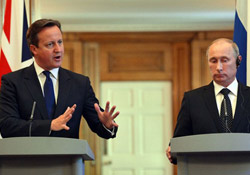 Putin'den Cameron'a Tepki