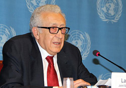 İbrahimi Suriye Heyetleriyle Görüşecek