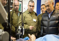 Netanyahu'dan Muhaliflere Ziyaret (Foto)