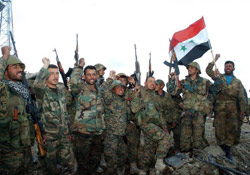 Rankos'a Suriye Bayrağı Çekildi