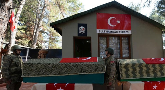 Süleyman Şah Türbesindeki Emanetlere Özel Tören