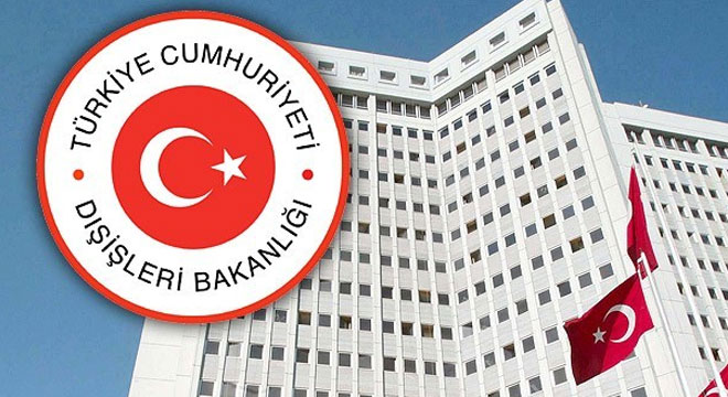 Dışişleri Bakanlığı'ndan İsrail'e Tepki