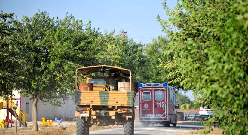 IŞİD'den Kilis'te Hain Saldırı; 1 Şehit