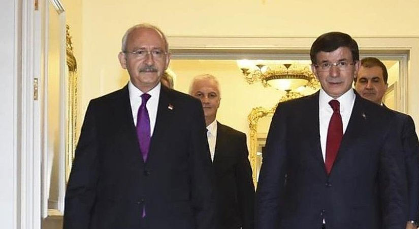 Davutoğlu-Kılıçdaroğlu Görüşmesi Başladı