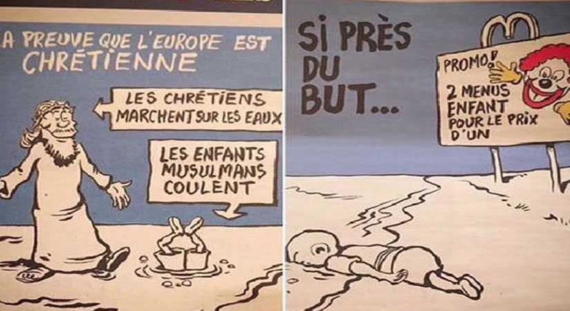 Charlie Hebdo Yine Haddini Aştı!