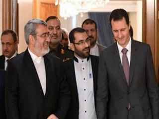 Esad İran İçişleri Bakanı'nı Kabul Etti