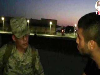 TGB'den İncirlik Üssünde Eylem ! ABD Askerinin Başına Çuval Geçirmek İstediler (Video)