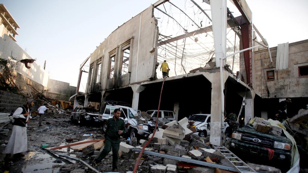 Yemen'de Suudi Hava Saldırısı