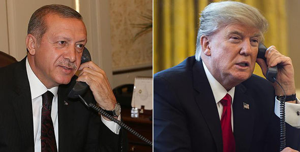 Cumhurbaşkanı Erdoğan, Trump İle Görüştü